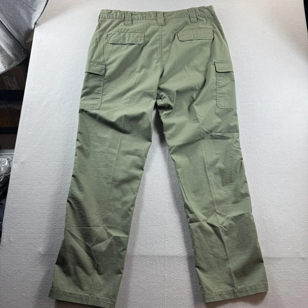 Propper Pants Mens 40x34 Green Cargo Ripstop Relaxed Fit Stretch Outdoor Hiking